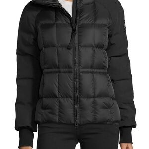 CANADA GOOSE WOMENS QUILTED Black Puffer Jacket